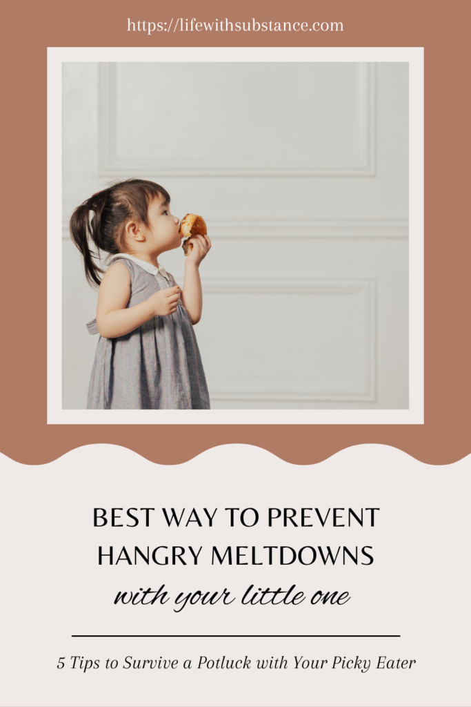 Best way to prevent hangry meltdowns with your picky eater